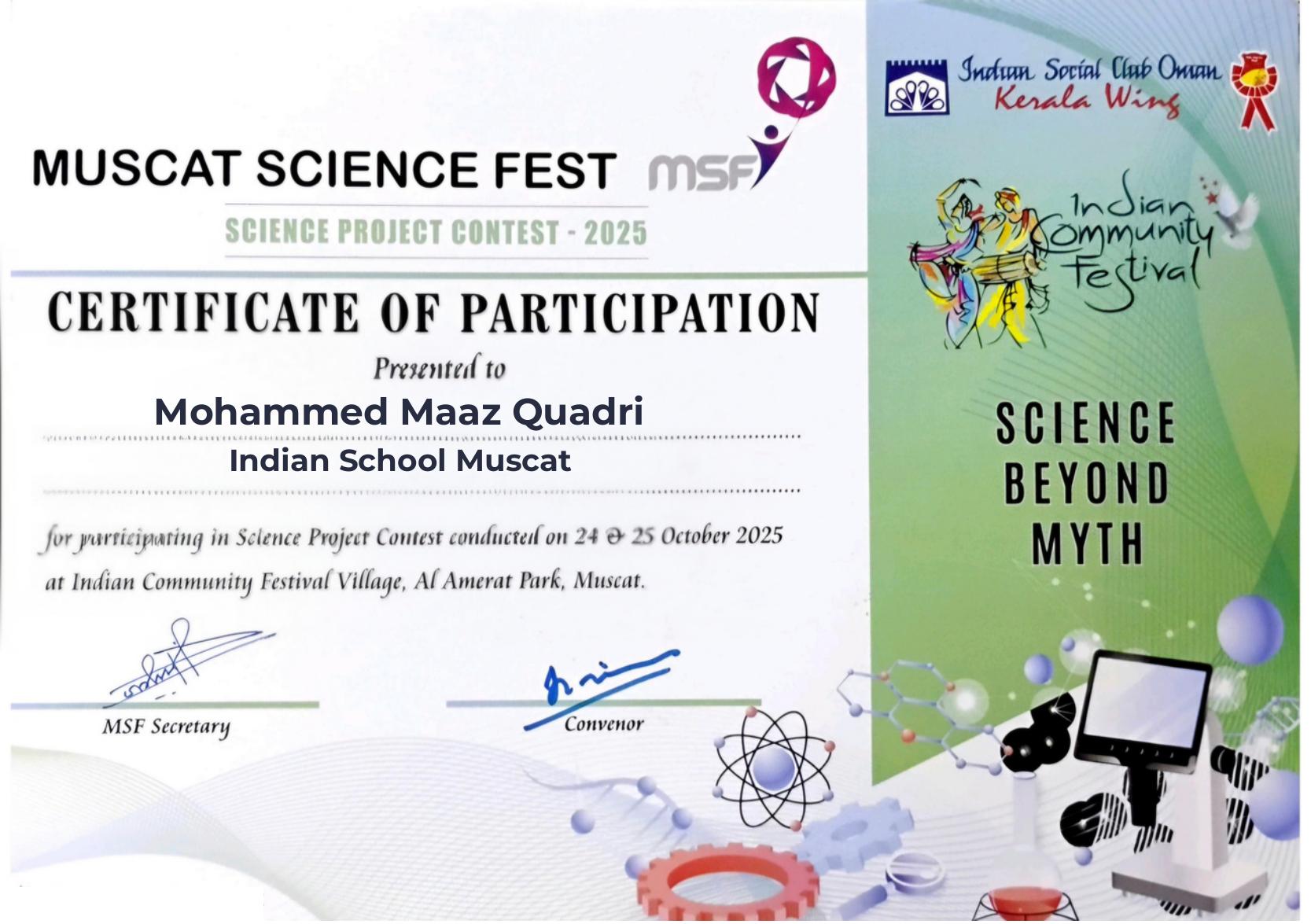 Certificate 78