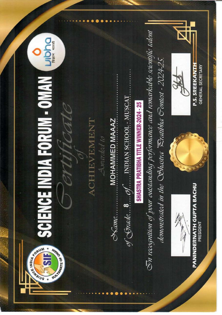 Certificate 3
