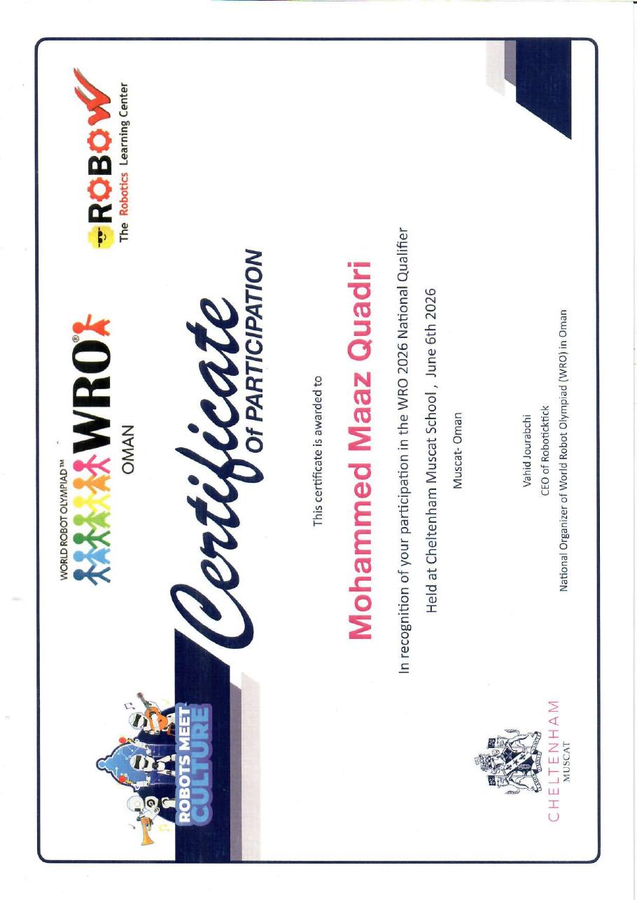 Certificate 1