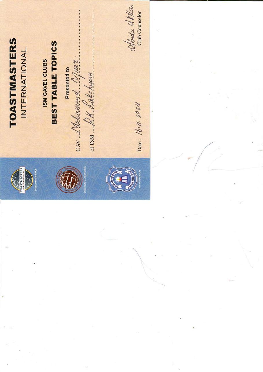 Certificate 35