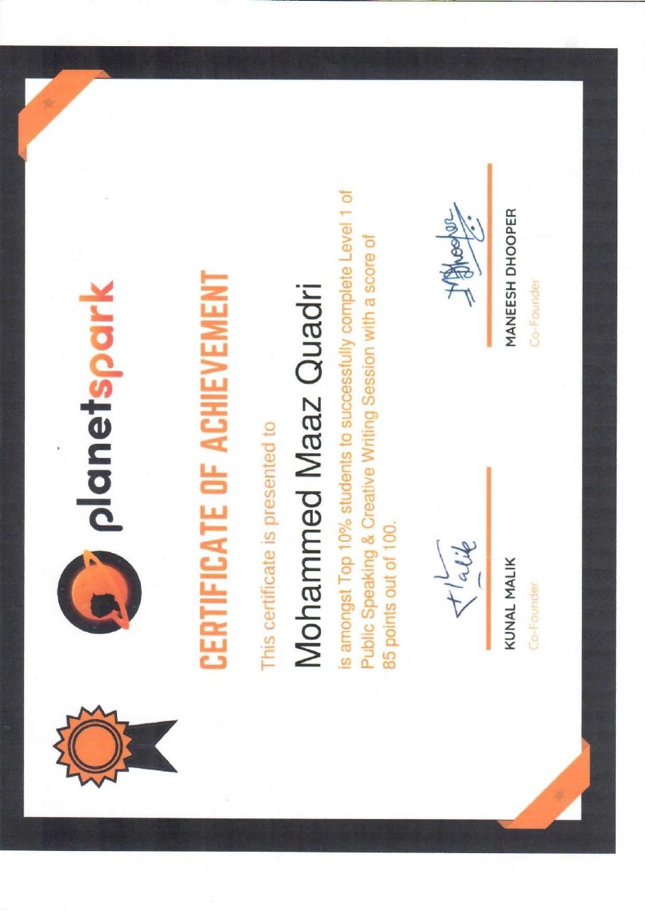 Certificate 32