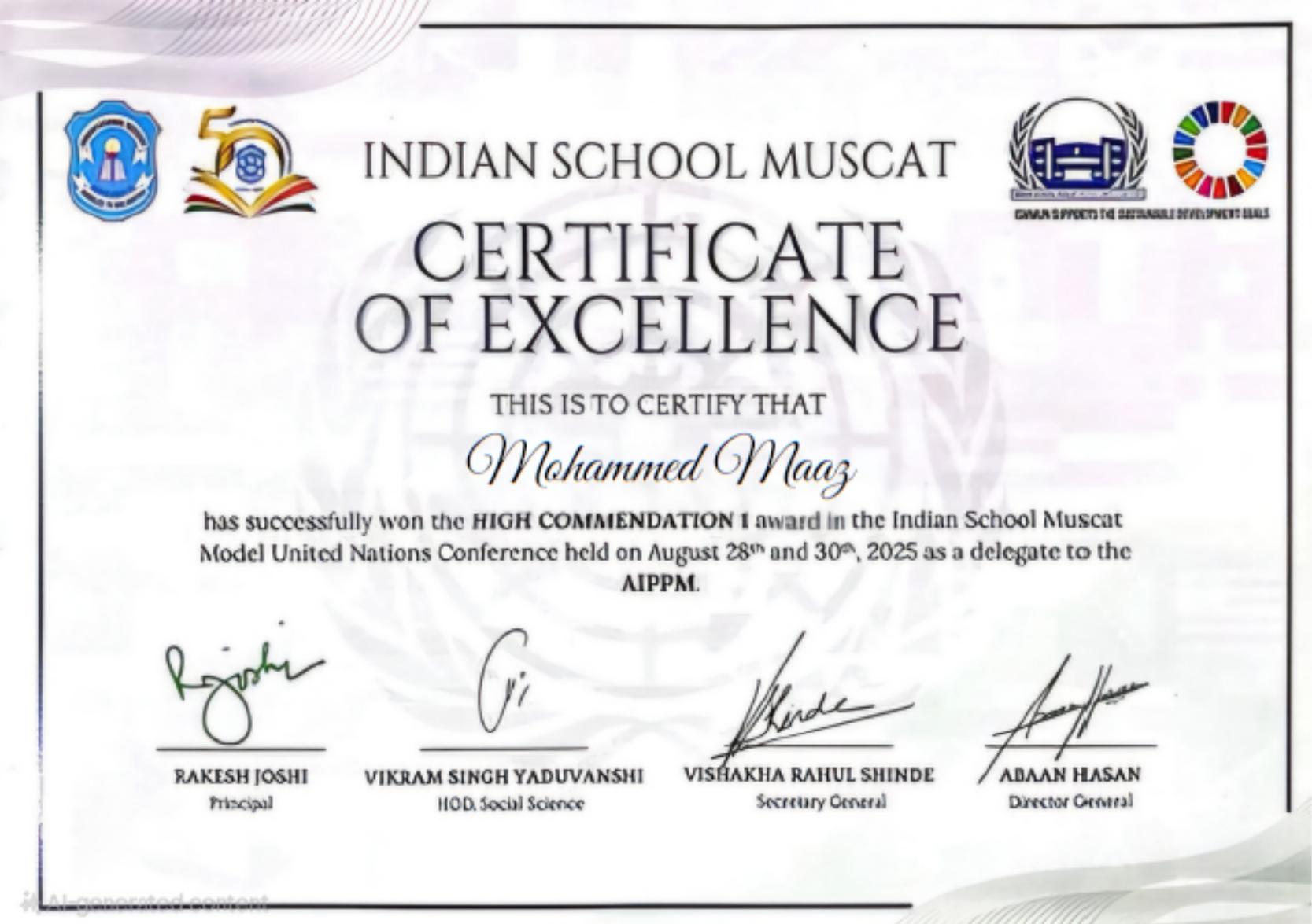 Certificate 84
