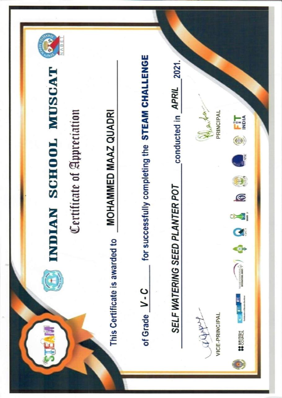 Certificate 21