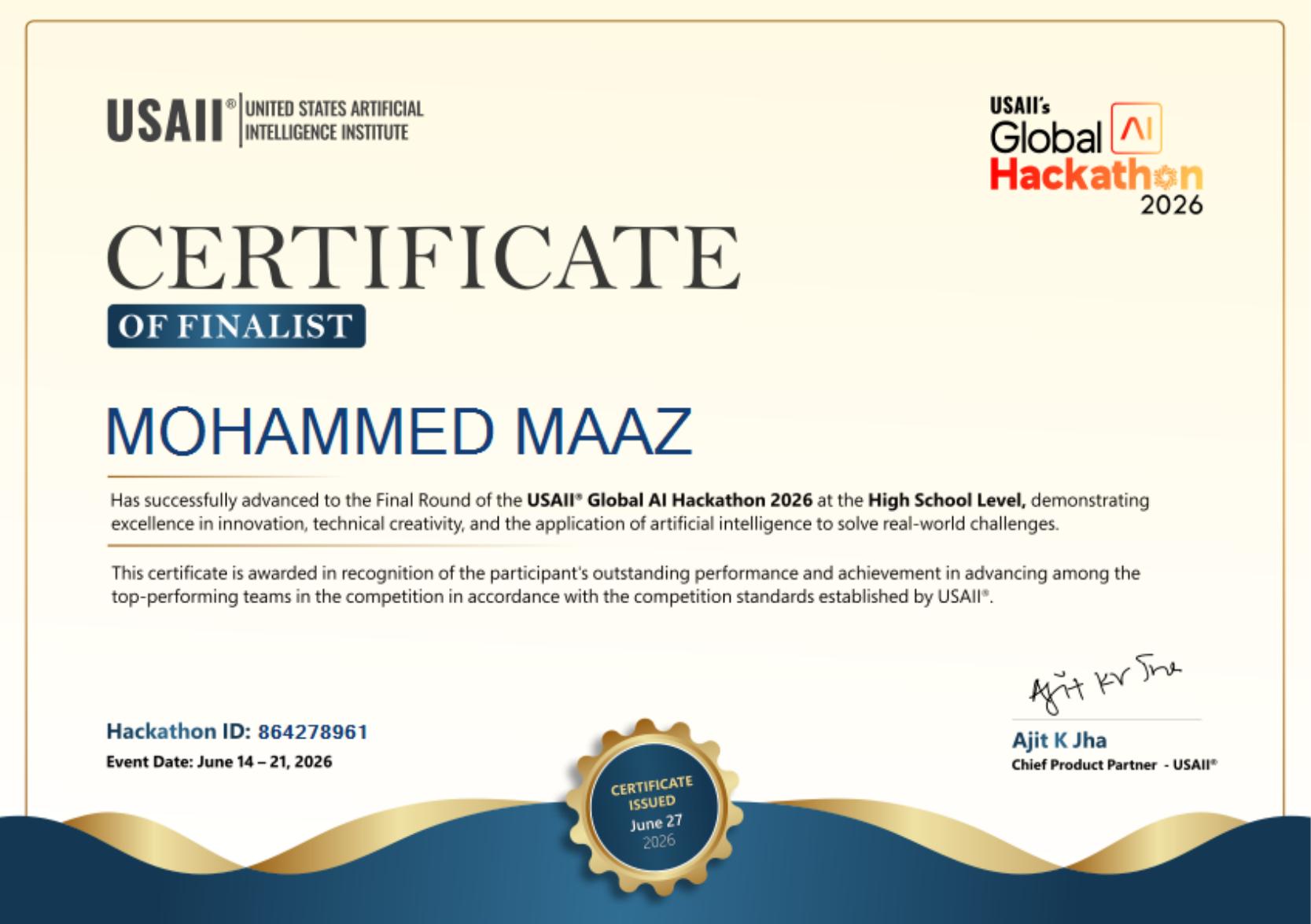 Certificate 82