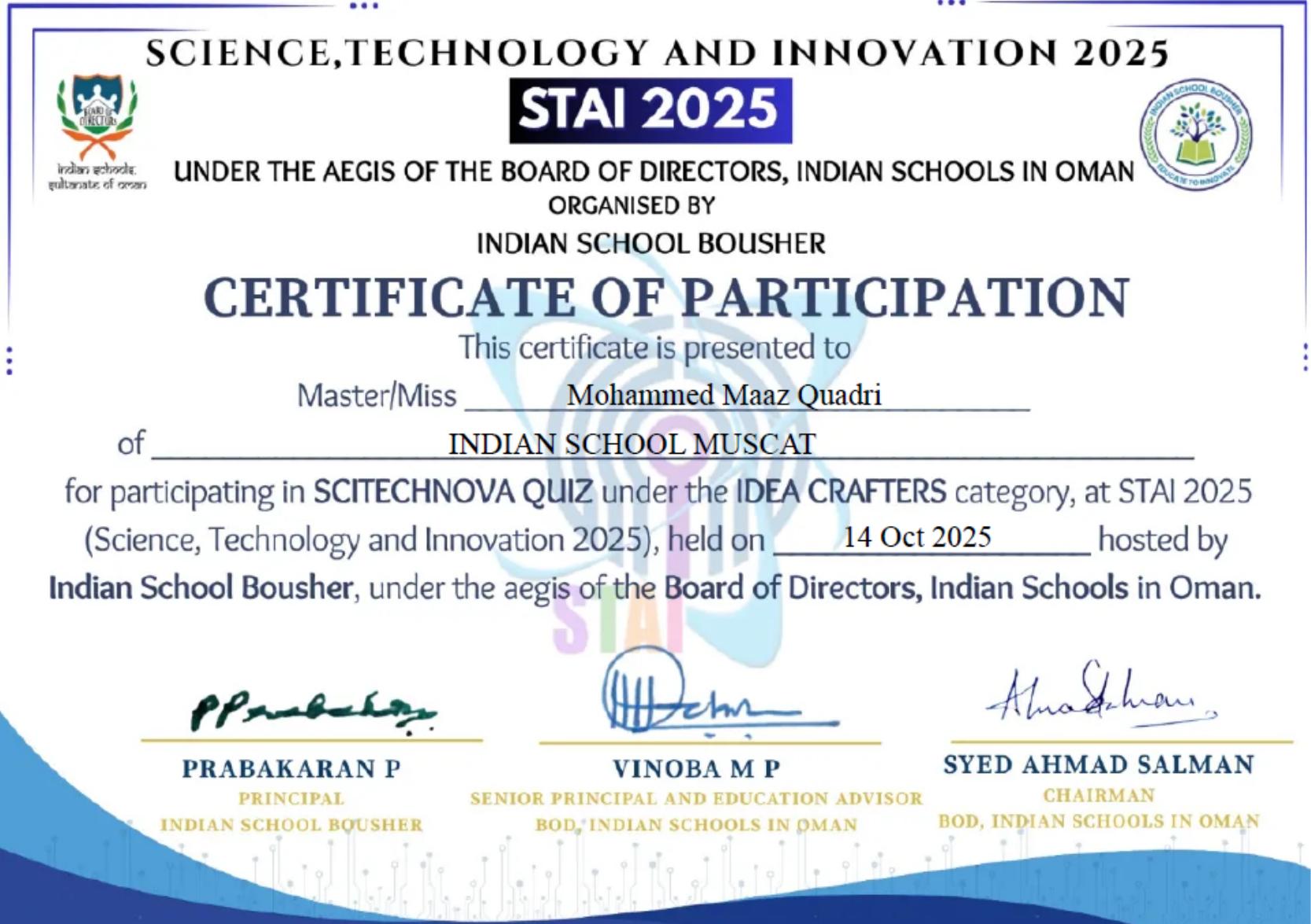 Certificate 83